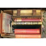 A collection of eight books to include 'David Copperfield' & 'Pickwick Papers' illustrated by Frank