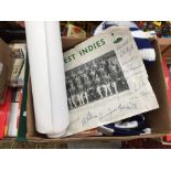 A good collection of Derby County memorabilia to include 1970s scarves, 1971 and 75,