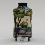 A Moorcroft 1st quality vase from the Collectors Club in New Morning pattern,