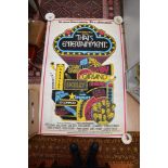 A silk screen printed quad crown of 1970s compilation of MGM musicals 'That's Entertainment'