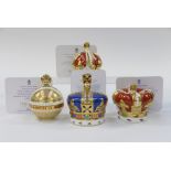 Royal Crown Derby 1st quality limited edition: 763/950, Coronation Orb 763/950,