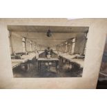 Two photographs, St James Hospital Leeds, 1925,