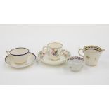 Collection of 18th century tea wares,