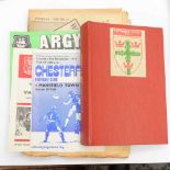Football programmes 1960 Nottingham Forest and Mansfield Stags (q) approx 42 and memorabilia,