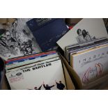 A very good collection of vinyl LPs, most original from the 60s and 70s, plus later Anthology.