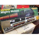A Hornby Railways Electric Mighty Mallard Train set,
