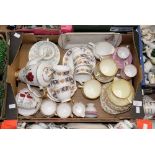 A Minton Haddon Hall part tea service, with assorted ceramics & teawares.