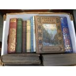 Collection of books, mostly illustrated English topographical/travel/art/local history,