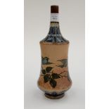 A Doulton Lambeth waisted vase, incised Florence Barlow,