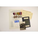 WW2 British medal group and papers to Fransiszek Kortyna a member of the Free Polish Air Force and
