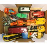 Dinky: One box of assorted unboxed vehicles to comprise: 964 Elevator Loader,