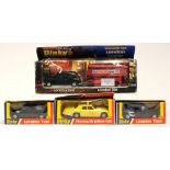 Dinky: A boxed Souvenir Set, London Scene, '300', Plymouth Yellow Cab, '278' and two London Taxis,