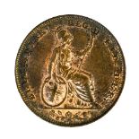 1851 Victoria Farthing Young Head (ex Colin Cooke)