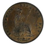 1852 Victoria Halfpenny