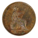 1837 William IV Halfpenny