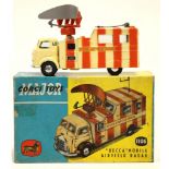 Corgi: A boxed Corgi Major Toys 1106 'Decca' Mobile Airfield Radar, cream with orange stripes,