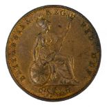 1856 Victoria Halfpenny