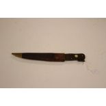 19th Century Folding blade lock knife by Lewis Barnascone, Sheffield.