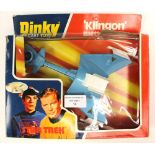 Dinky: A 'Klingon' Battle Cruiser, '357', box worn.