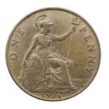 1926 modified effigy George V Penny