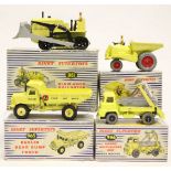 Dinky: A boxed, Blaw-Knox Bulldozer, '961', box as found, vehicle worn, a boxed,
