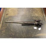 British Bayonet collection: 1876 pattern Martini Henry Socket bayonet with 440mm long blade,