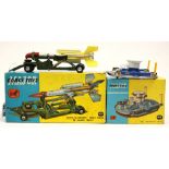 Corgi: A boxed Corgi Toys 1109 Bristol 'Bloodhound' guided missile on loading trolley, box as found,