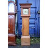 An 18th Century oak 30 hour longcase clock,