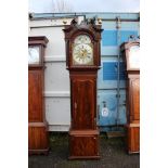 A George III mahogany eight day longcase clock, by J.