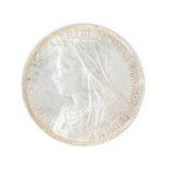 1899 Victoria Old Veiled Head Florin