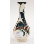 A Moorcroft first quality vase in the 'Eventide' pattern, in an unusual colourway,