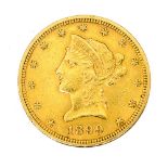 USA Gold 10 Dollars 1899