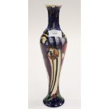 A Moorcroft first quality vase in the 'Style of the Season' pattern, designed by Kerry Goodwin,