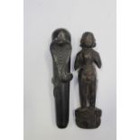 Ethnographica/Tribal Art interest: carved figure,