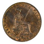 1855 Victoria Halfpenny