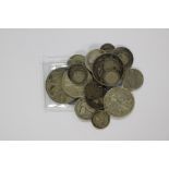 A collection of George III and later coins,