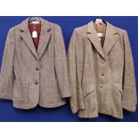 Two Tweed jackets, one being Harris Tweed,
