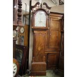 A George III mahogany longcase clock, by C.