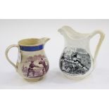 A Staffordshire Commemorative jug,