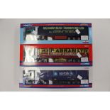 Corgi Hauliers of Renown boxed CC13806 Norfolk line Mercedes CC13907 Ken Abram Foden Curtainside