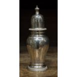 A silver sugar caster, London 1973-74, William Comyns & Sons,