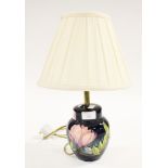 Moorcroft Magnolia lamp base,