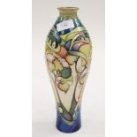A Moorcroft 1st quality limited edition 2/20 vase in the 'Tree Doves' pattern,