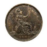 1872 Victoria Penny (obverse 6 - reverse G)