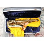 A Conn alto saxophone
