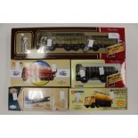 Corgi Classics boxed 24302 Double Diamond Leyland tanker, 97980 ESSO ERF tanker,