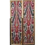 Ikat silk Tadzhikistan, 19th century