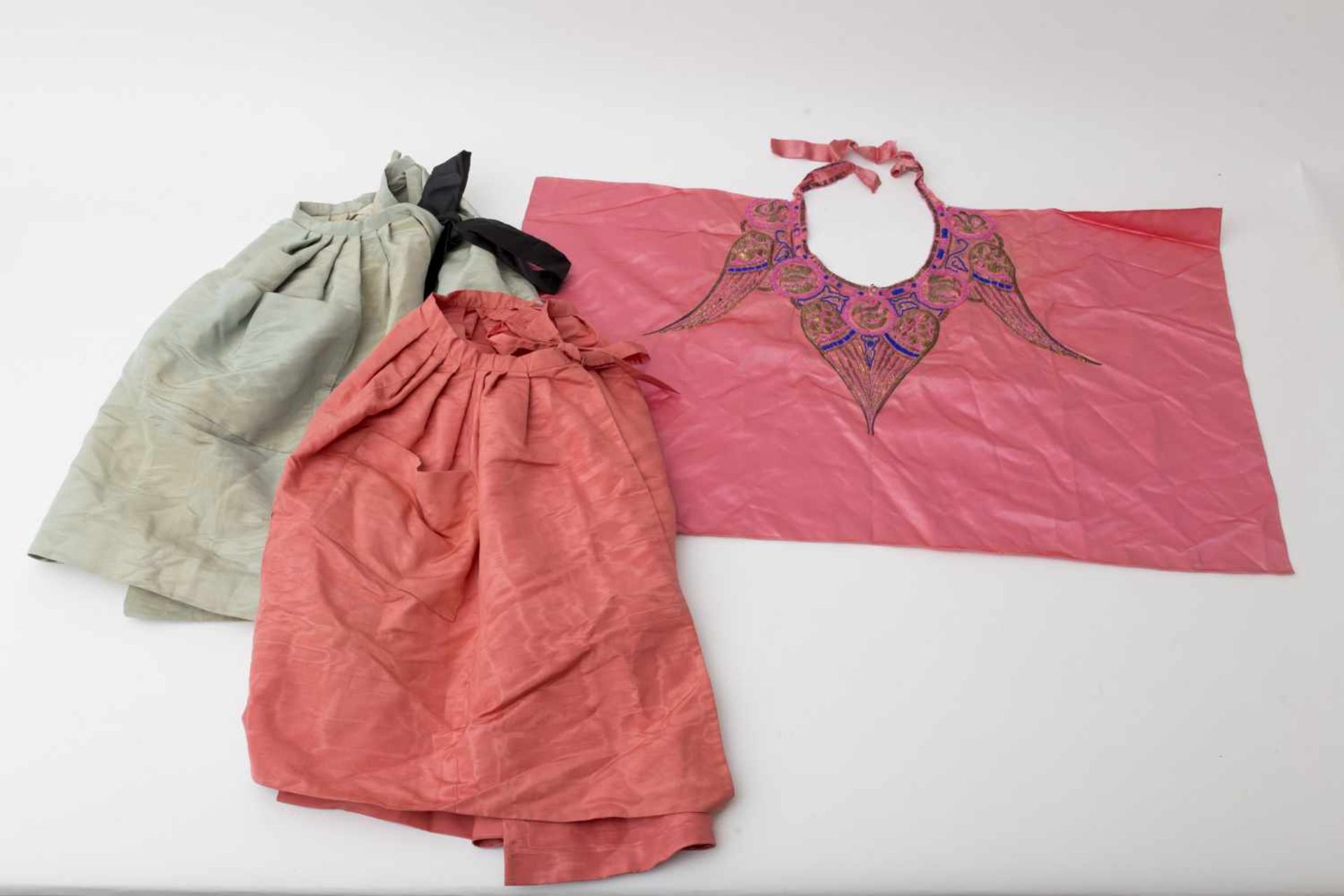 Cartier Set of 3 garments, from the estate of Jeanne Toussaint (Cartier Head designer from 1933 to