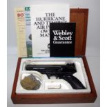 Webley Tempest .22 Air Pistol. In Fitted Case