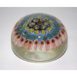 Millefiori Glass Paperweight, Early20thC